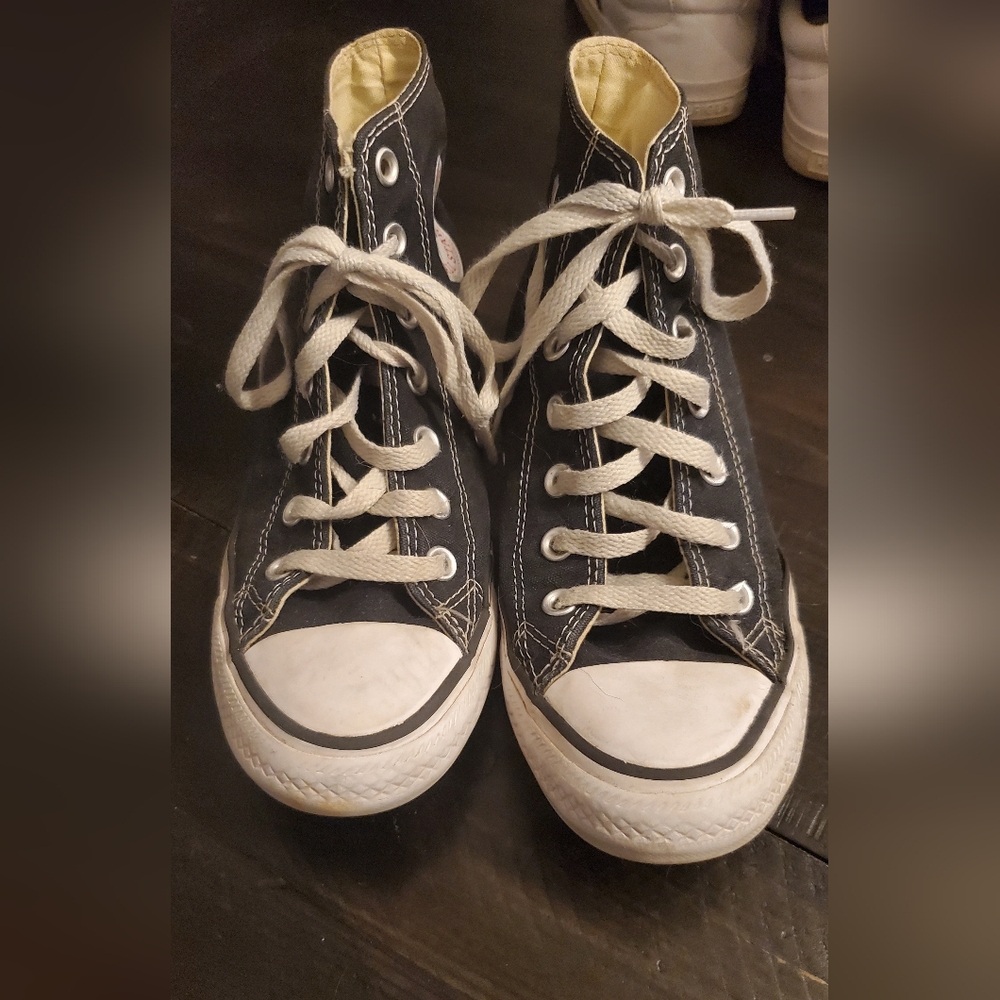 Converse All Star, Black,  High Top, Men's 5, Women's 7